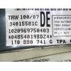 Recambio de airbag cortina delantero izquierdo para volkswagen touran (1t2) highline referencia OEM IAM 1T0880741G  2007
