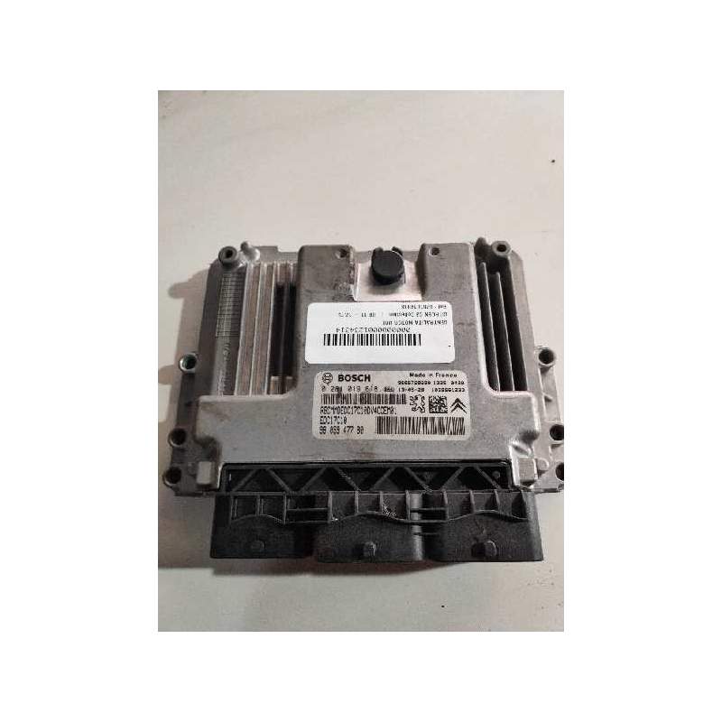 Recambio de centralita motor uce para citroën c3 collection referencia OEM IAM 0281019818 9666729680 9805947780 EDC17C10
