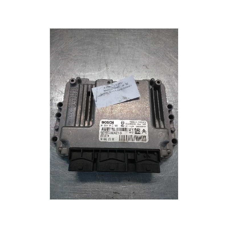 Recambio de centralita motor uce para citroen c4 picasso sx referencia OEM IAM 0281012981 9664617680 EDC16C34