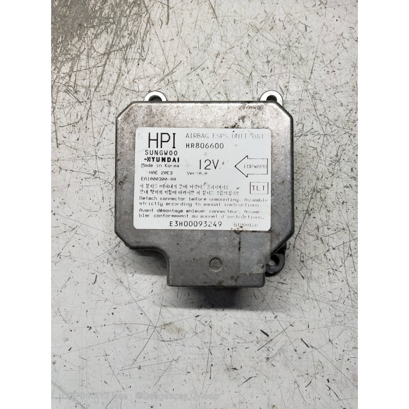 Recambio de centralita airbag para mitsubishi galloper (hyundai) 2.5 turbodiesel referencia OEM IAM HR806600 EA100030000 HAE20E3