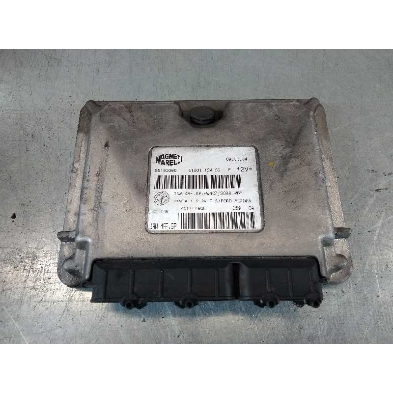 Recambio de centralita motor uce para fiat panda (169) 1.2 8v emotion referencia OEM IAM IAW4AFSP 55190098 6160112400