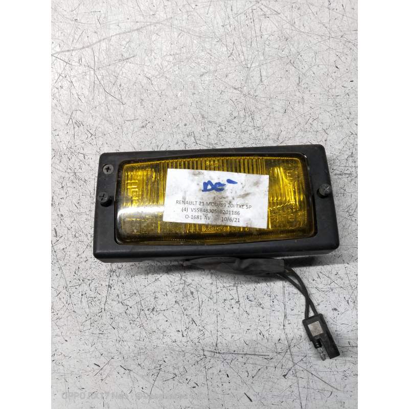 Recambio de faro antiniebla derecho para renault 21 berlina (b/l48) gtx referencia OEM IAM   