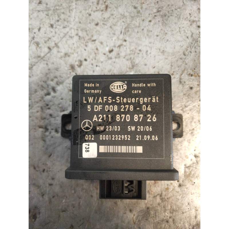 Recambio de modulo electronico para mercedes-benz clase r (w251) 320 cdi (251.022) referencia OEM IAM A2118708726 5DF00827804 