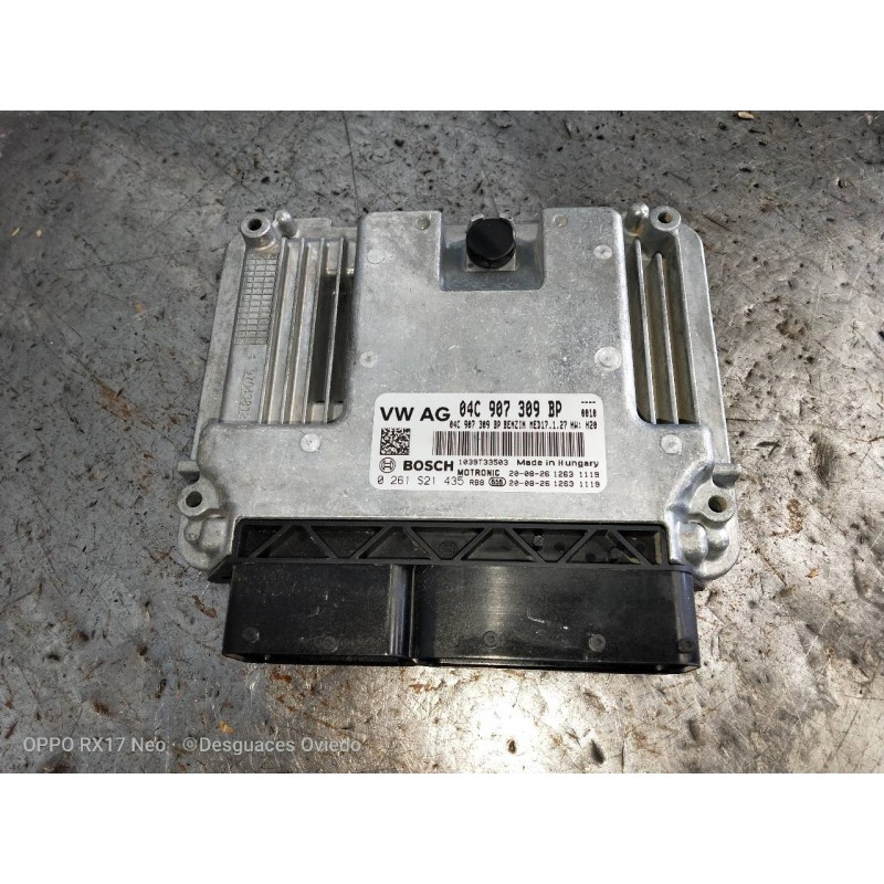 Recambio de centralita motor uce para volkswagen t-cross advance referencia OEM IAM 04C907309BP 0261S21435 