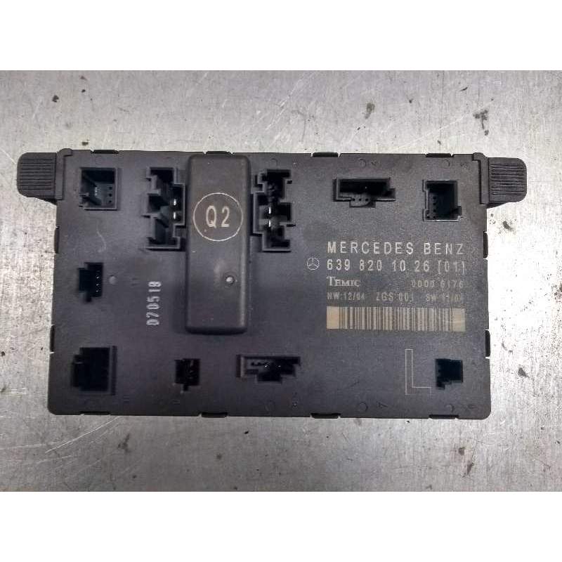Recambio de centralita cierre para mercedes-benz vito (w639) basic, combi 111 cdi compacto (639.601) referencia OEM IAM 63982010