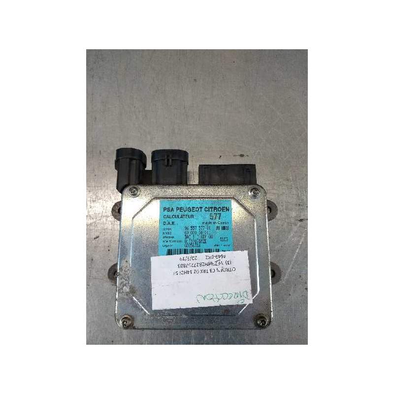 Recambio de centralita direccion para citroën c3 hdi 70 x-tr referencia OEM IAM 9655757780 577 6900000711
