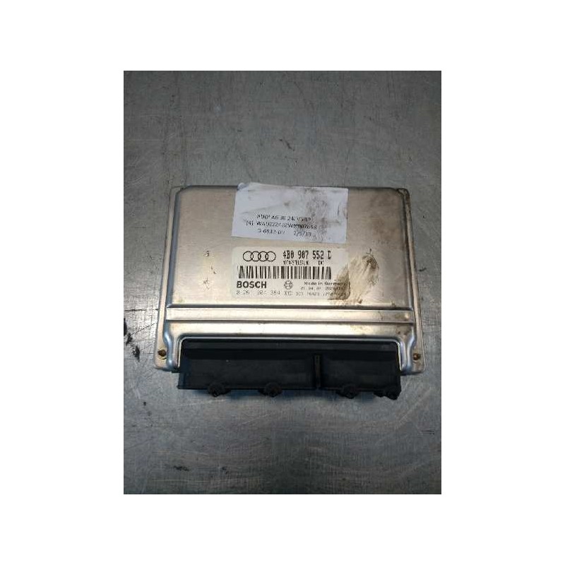 Recambio de centralita motor uce para audi a6 berlina (4b2) 2.4 (121kw) referencia OEM IAM 0261204384 4B0907552D D01