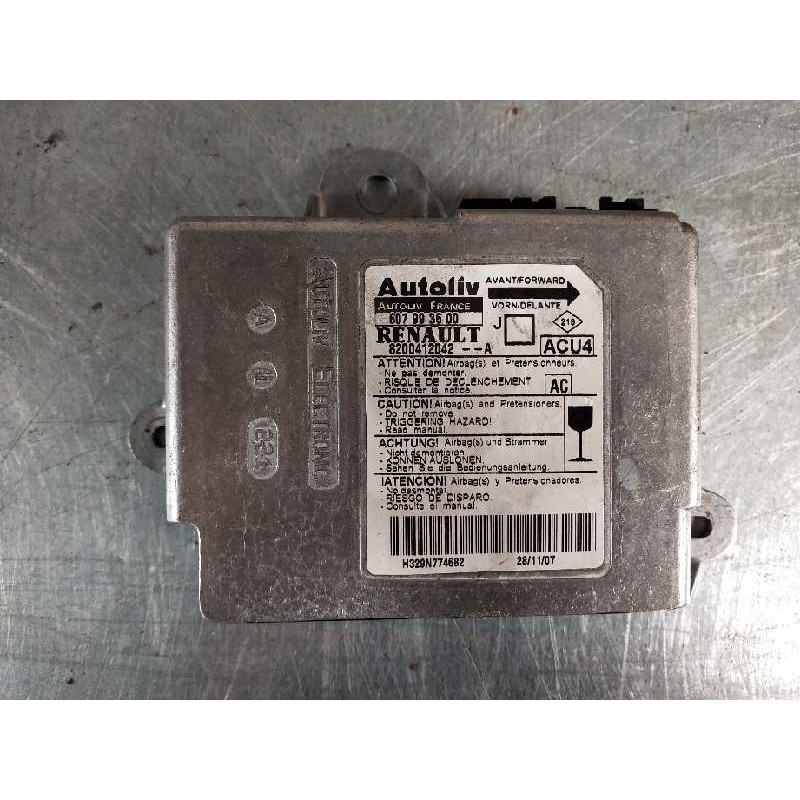 Recambio de centralita airbag para renault scenic ii expression referencia OEM IAM 607993600 8200412042A 