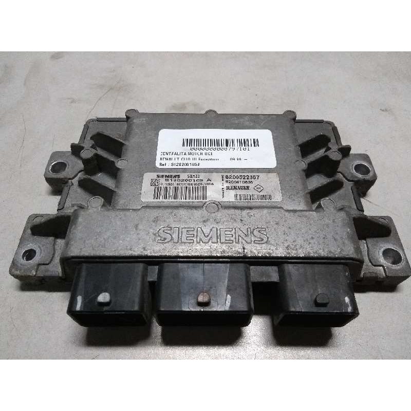 Recambio de centralita motor uce para renault clio iii exception referencia OEM IAM S120200105A 8200522357 8200510536 SIM32