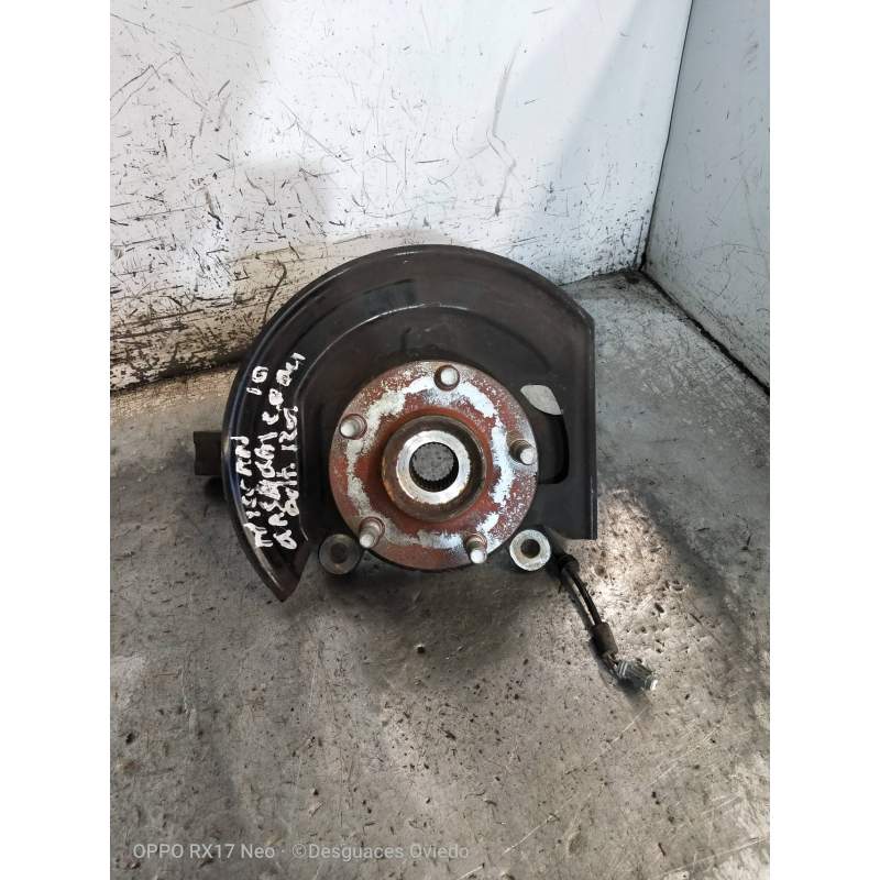 Recambio de mangueta delantera izquierda para nissan qashqai (j10) acenta 4x4 referencia OEM IAM   