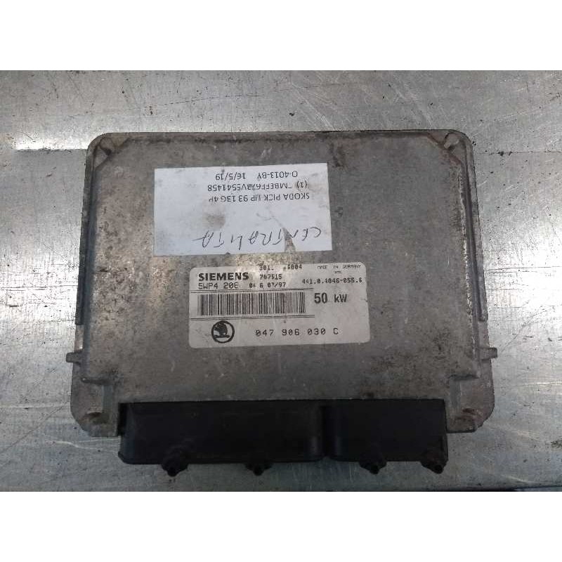 Recambio de centralita motor uce para skoda pickup básico referencia OEM IAM 047906030C 5WP4208 