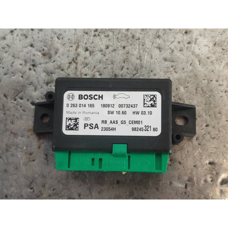 Recambio de modulo electronico para citroen c-elysée shine referencia OEM IAM 0263014165 9824532180 