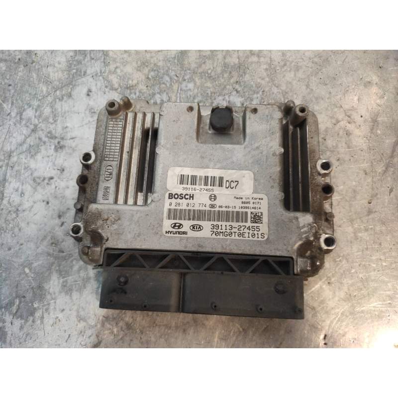 Recambio de centralita motor uce para kia magentis active referencia OEM IAM 0281012774 3911327455 2006