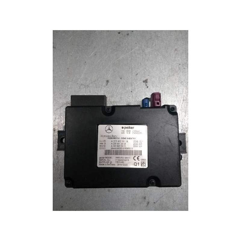 Recambio de modulo electronico para mercedes-benz clase cla (w117) shooting brake cla 220 d (117.903) referencia OEM IAM A205900