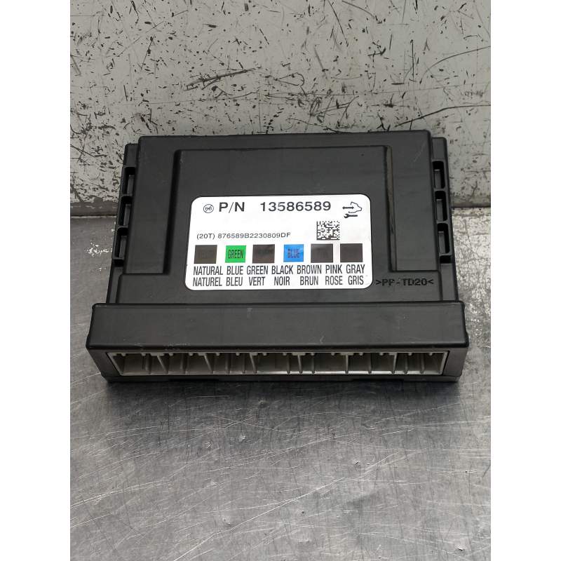 Recambio de modulo electronico para chevrolet aveo berlina hatchback ls referencia OEM IAM 13586589 876589B2230809DF 