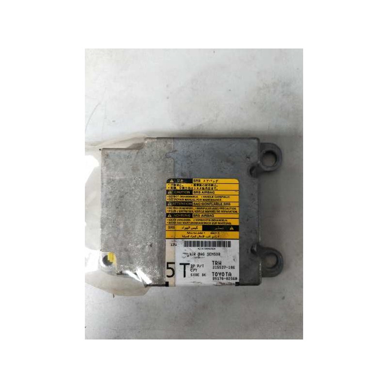 Recambio de centralita airbag para toyota auris 1.6 16v cat referencia OEM IAM 215537106 8917002560 5T