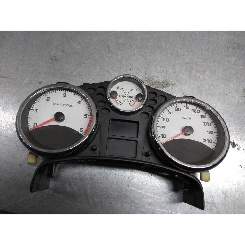 Recambio de cuadro instrumentos para peugeot 207 1.6 hdi referencia OEM IAM 9666749180  