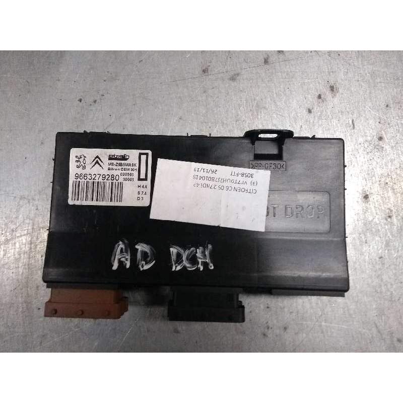 Recambio de modulo electronico para citroën c6 2.7 v6 hdi fap cat (uhz / dt17ted4) referencia OEM IAM 9663279280 MSZ9B5MASK 
