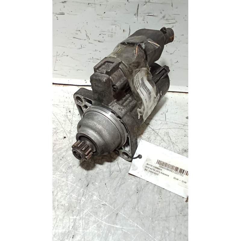 Recambio de motor arranque para seat altea (5p1) reference referencia OEM IAM 02M916022 VALEO 