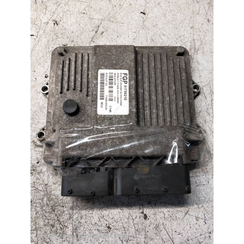 Recambio de centralita motor uce para fiat doblo cargo (223) 1.3 jtd referencia OEM IAM FGP51758210 MJD6JFD3 7160003301