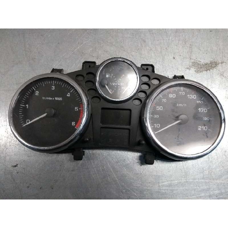 Recambio de cuadro instrumentos para peugeot 206+ básico referencia OEM IAM 9666637080  