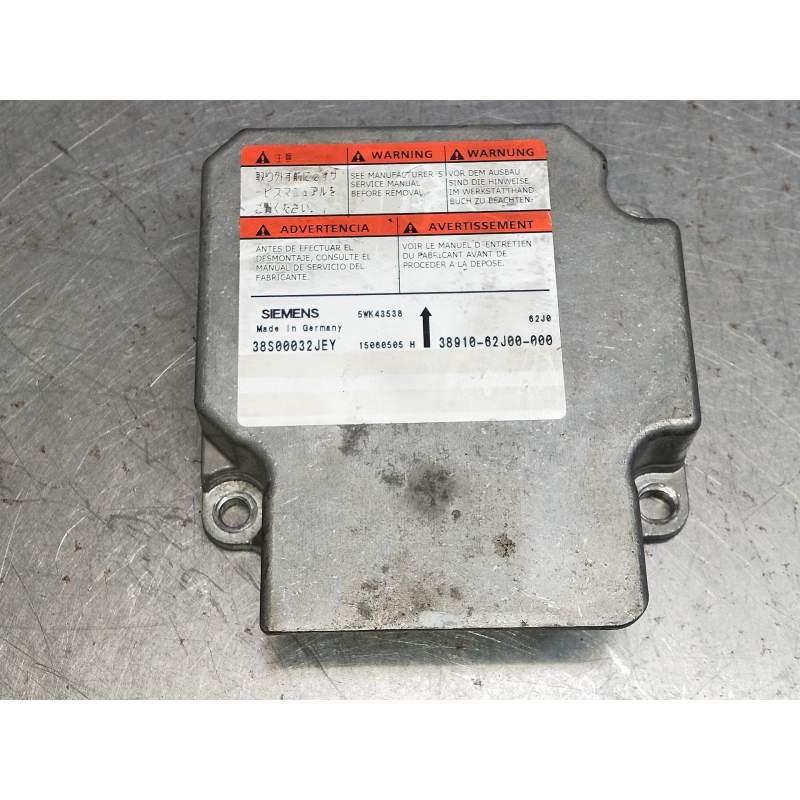 Recambio de centralita airbag para suzuki swift berlina (mz) gl (5-ptas.) referencia OEM IAM 3891062J00000 38S00032JEY 5WK43538