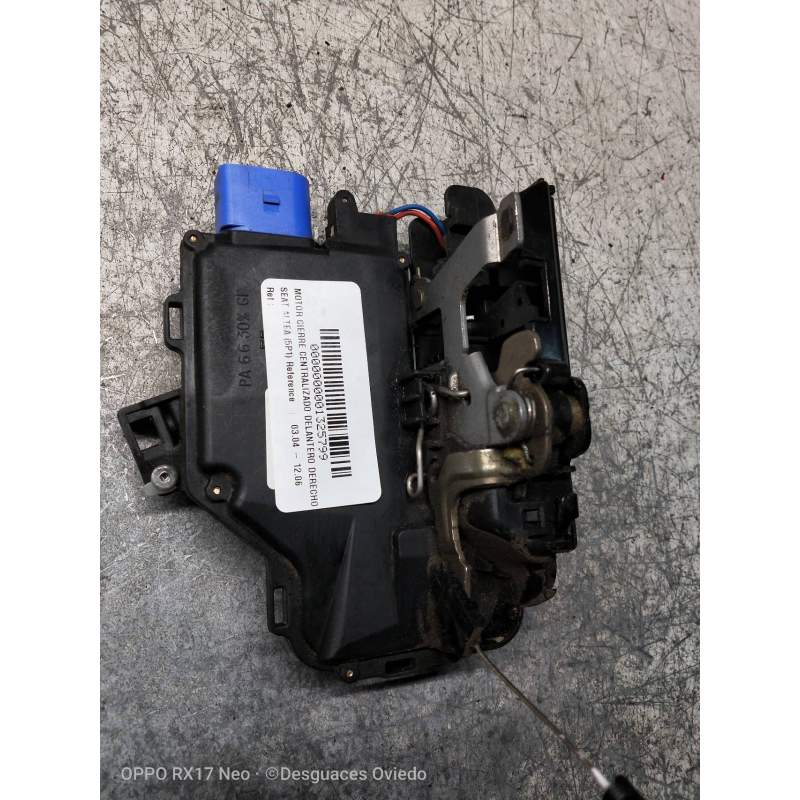 Recambio de motor cierre centralizado delantero derecho para seat altea (5p1) reference referencia OEM IAM   5P