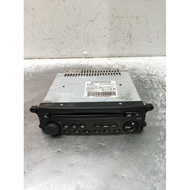 Recambio de sistema audio / radio cd para citroën xsara (n1) 2.0 hdi 90 referencia OEM IAM 96489096XT CL054730413883G 2001