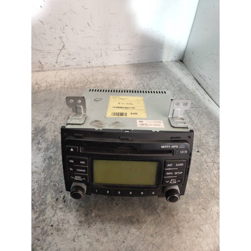 Recambio de sistema audio / radio cd para hyundai i30 1.6 crdi cat referencia OEM IAM 961602L200  