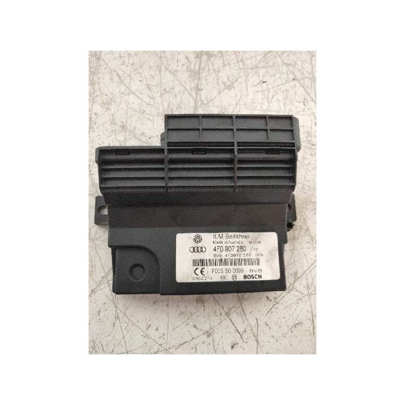 Recambio de modulo electronico para audi a6 berlina (4f2) 3.2 v6 24v fsi referencia OEM IAM F005S00099 4F0907280 4F0910280