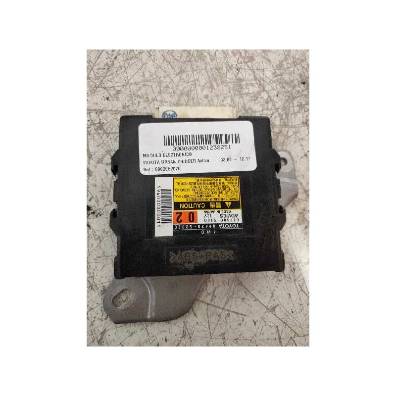 Recambio de modulo electronico para toyota urban cruiser active referencia OEM IAM 8963052020 0795009400 