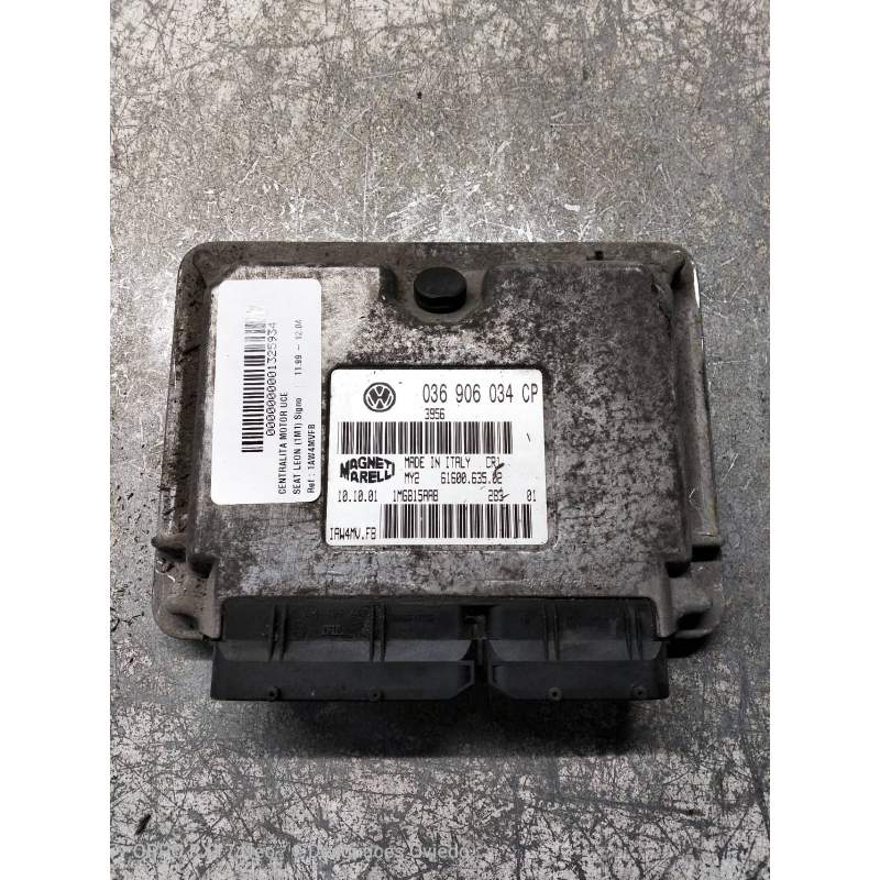 Recambio de centralita motor uce para seat leon (1m1) signo referencia OEM IAM 036906034CP 1AW4MVFB 6160063502