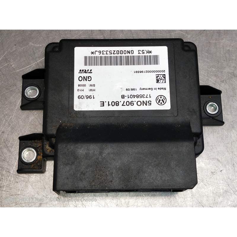 Recambio de modulo electronico para volkswagen tiguan (5n1) advance referencia OEM IAM 5N0907801E GNO0085336J 17358401B