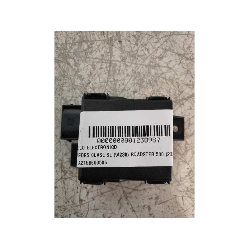 Recambio de modulo electronico para mercedes clase sl (w230) roadster 500 (230.475) referencia OEM IAM A2158600505  