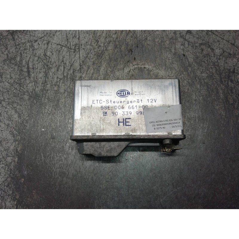 Recambio de modulo electronico para opel astra f berlina 16v gsi referencia OEM IAM 5SE00666100 90339998 