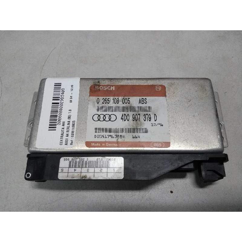 Recambio de centralita abs para audi a4 berlina (b5) 1.8 referencia OEM IAM 0265108005 4D0907379D 