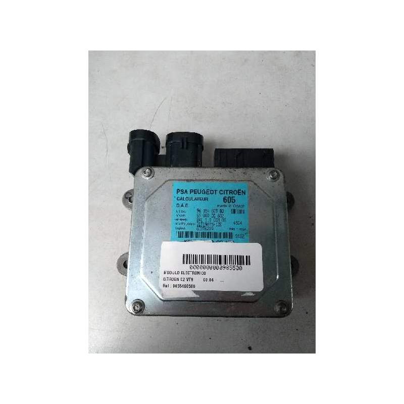 Recambio de modulo electronico para citroën c2 vts referencia OEM IAM 9655460580 6900000602 Q1T19075H1ZE