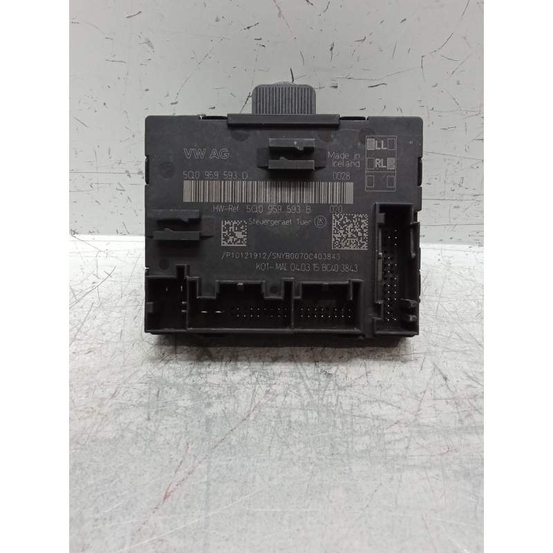 Recambio de modulo electronico para audi a3 sportback (8va) ambiente referencia OEM IAM 5Q0959593B 5Q0959593D 2012