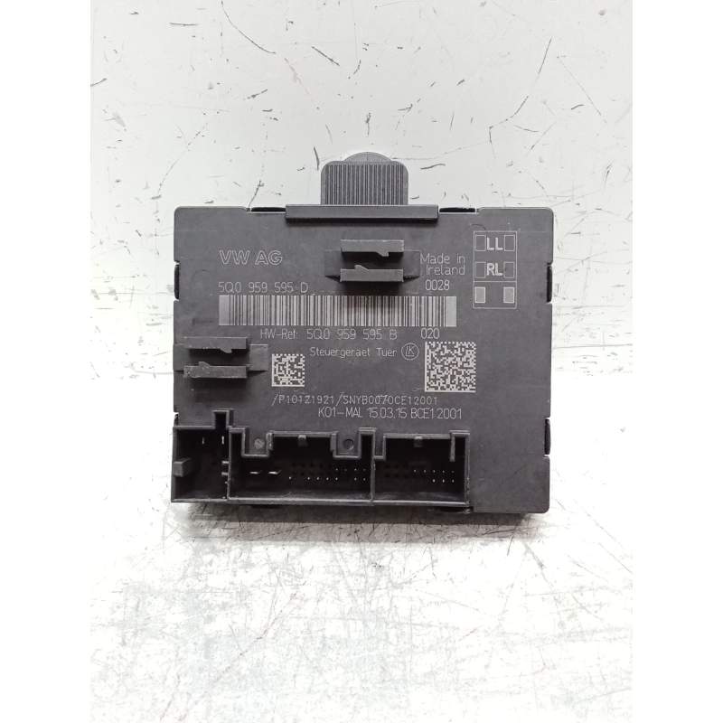 Recambio de modulo electronico para audi a3 sportback (8va) ambiente referencia OEM IAM 5Q0959595D 5Q0959595B 2012