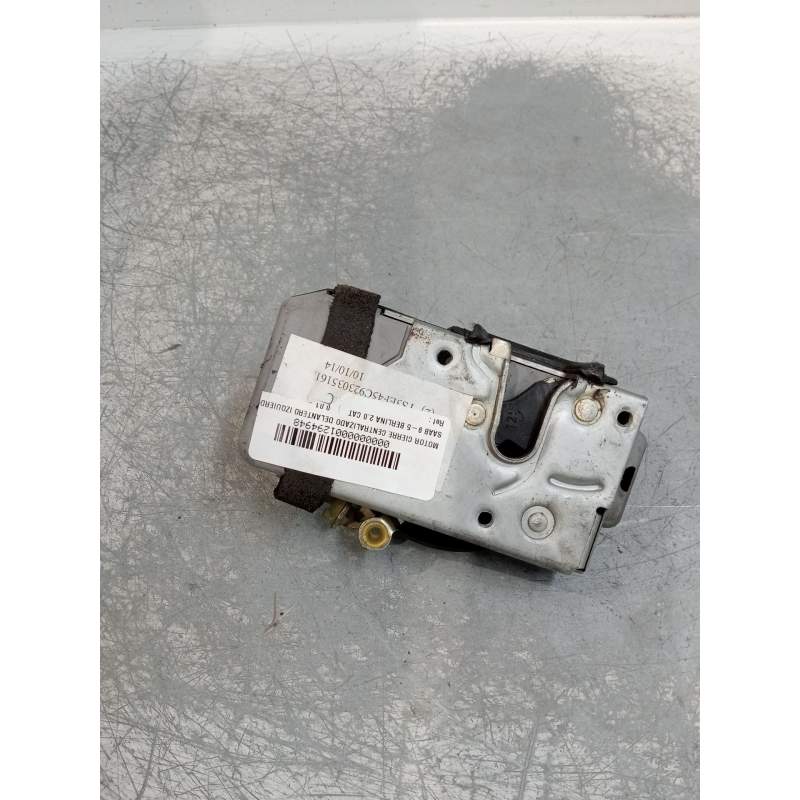 Recambio de motor cierre centralizado delantero izquierdo para saab 9-5 berlina 2.0 cat referencia OEM IAM   