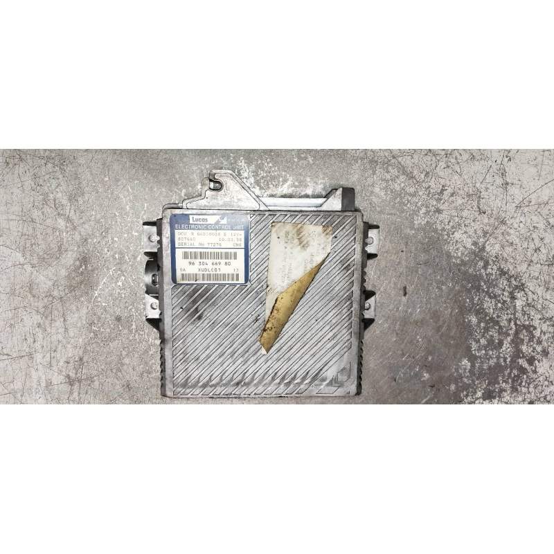 Recambio de centralita motor uce para peugeot 406 berlina (s1/s2) stdt referencia OEM IAM 9630466980 R04010028 XUDLC01 