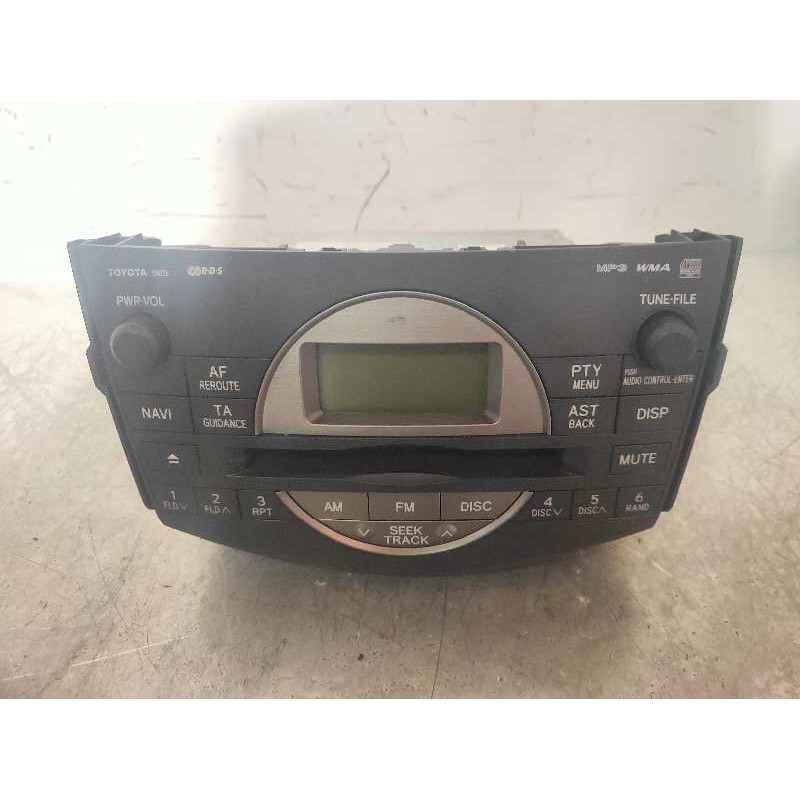 Recambio de sistema audio / radio cd para toyota rav 4 (a3) executive referencia OEM IAM 8612042140 600245 CQTT3570A