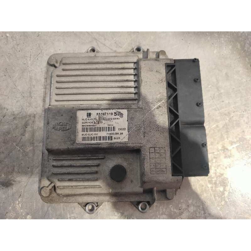 Recambio de centralita motor uce para opel corsa c enjoy referencia OEM IAM 55197119 MJD6J0SV SE 7160009100