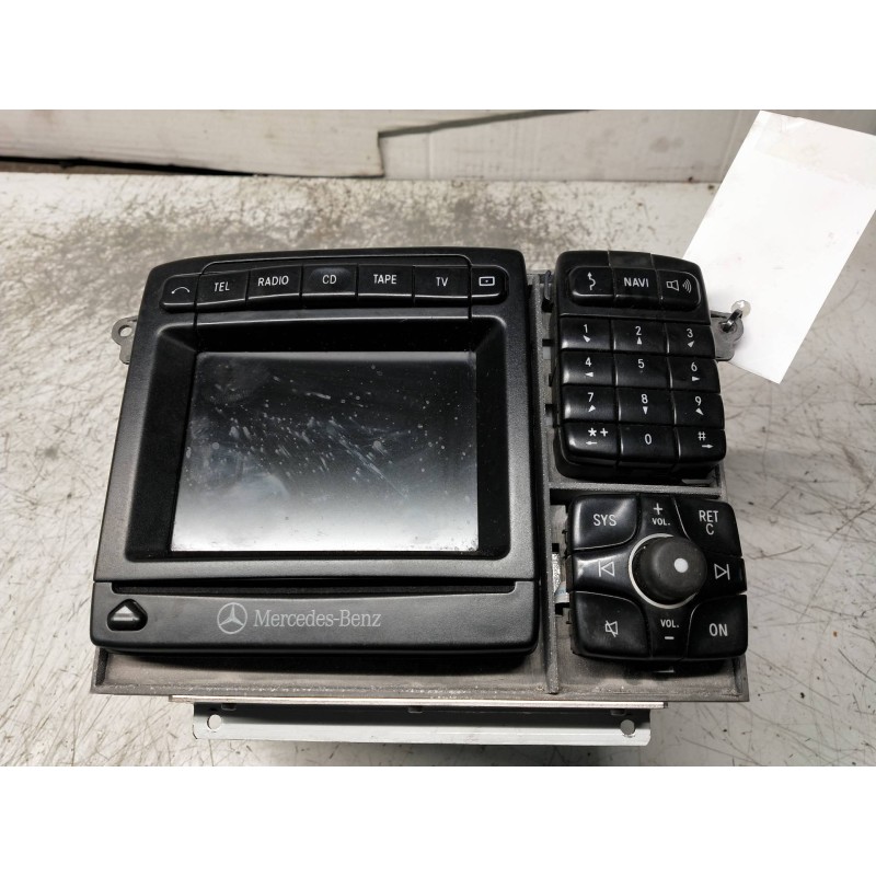 Recambio de sistema navegacion gps para mercedes clase s (w220) berlina 500 (220.075) referencia OEM IAM 7612001160 A2208200389 