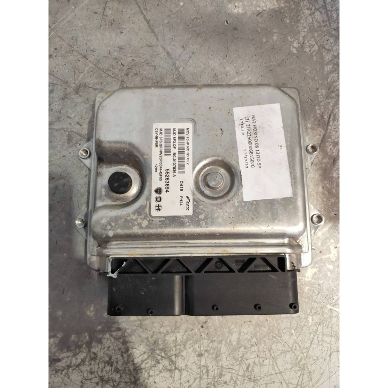 Recambio de centralita motor uce para fiat fiorino básico referencia OEM IAM 55263694 MJD8F3QF D419 FH24