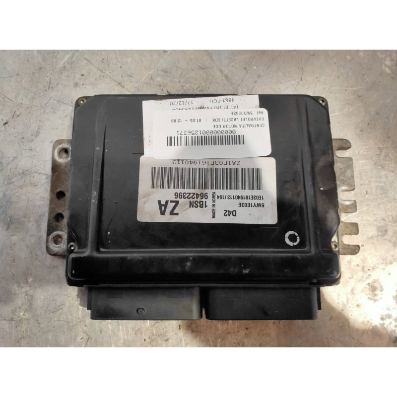 Recambio de centralita motor uce para chevrolet lacetti cdx referencia OEM IAM 5WY1E03E 96422396 D42 1BSN ZA