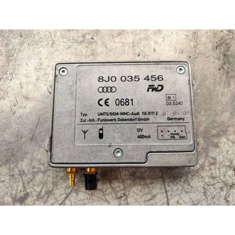 Recambio de modulo electronico para audi a4 ber. (b8) 2.0 16v tdi referencia OEM IAM 8J0035456  