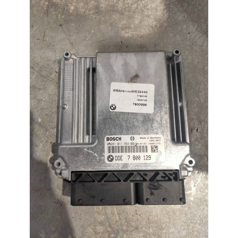 Recambio de centralita motor uce para bmw x3 (e83) 2.0d referencia OEM IAM 0281011564 1039S11731 DDE7800129 