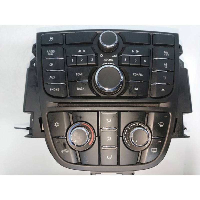 Recambio de sistema audio / radio cd para opel astra j lim. 1.6 16v cat referencia OEM IAM 13334053  