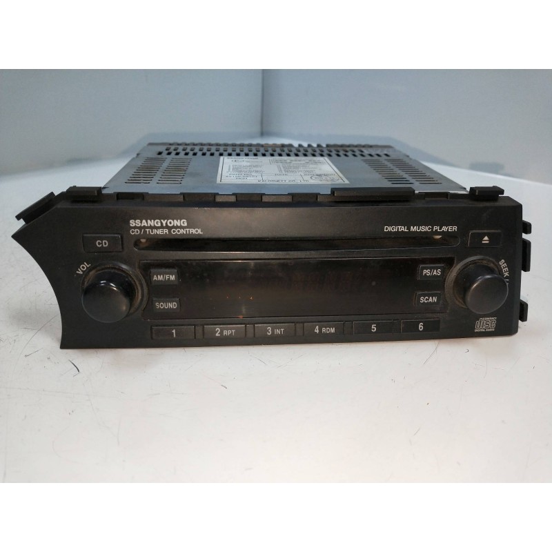 Recambio de sistema audio / radio cd para ssangyong actyon 200 xdi referencia OEM IAM 8910009101  